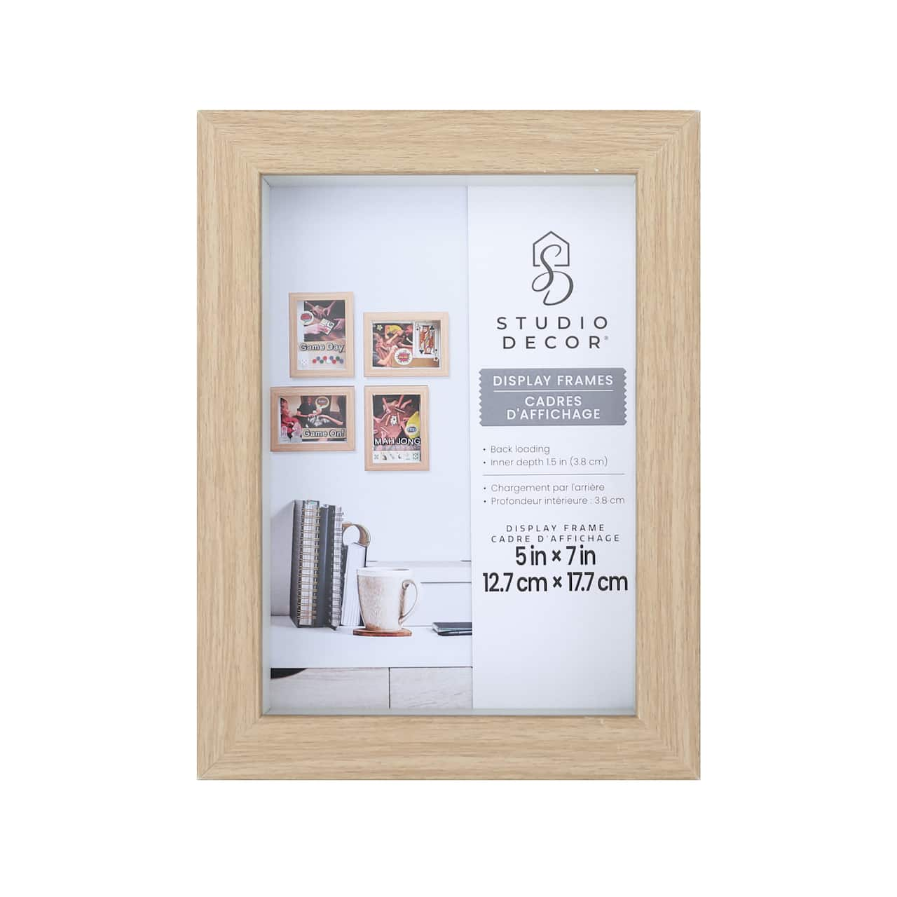 4 Pack Natural 5&#x22; x 7&#x22; Display Frame by Studio D&#xE9;cor&#xAE;